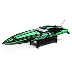 Impulse 32 Brushless Deep-V RTR w/Smart, Black/Green