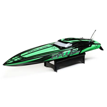 Impulse 32 Brushless Deep-V RTR w/Smart, Black/Green