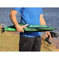 Impulse 32 Brushless Deep-V RTR w/Smart, Black/Green