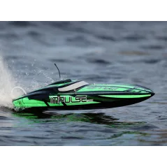 Impulse 32 Brushless Deep-V RTR w/Smart, Black/Green