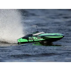Impulse 32 Brushless Deep-V RTR w/Smart, Black/Green