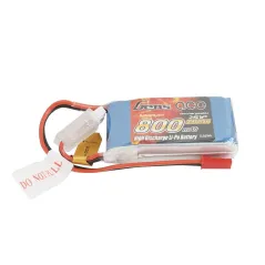 Li-Po 2S 7.4V 800mAh 45C with BEC