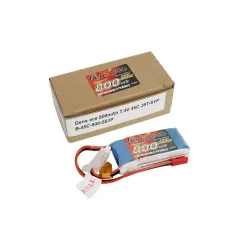 Li-Po 2S 7.4V 800mAh 45C with BEC