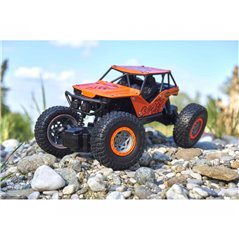Carson Modellsport Micro Beast Orange, Black 1:18 RC model car Electric Crawler RtR 2,4 GHz Incl. batteries and charge