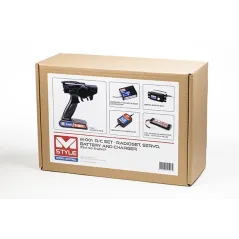 M-style R/C SET - RADIOSET, SERVO, BATTERY AND CHARGER ideal for tamiya kits 