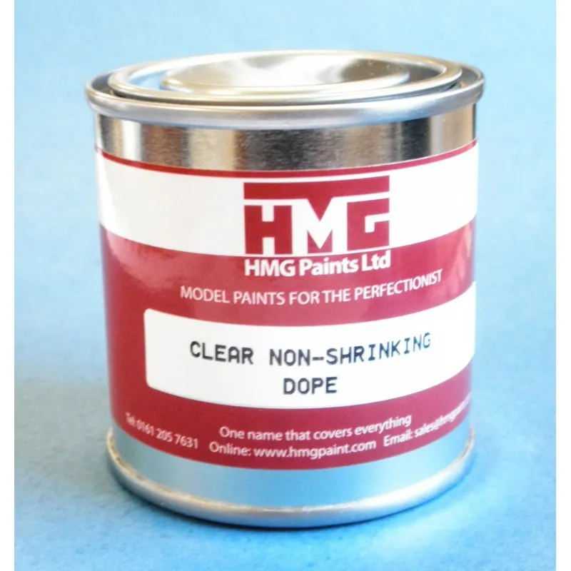 HMG Clear Non Shrinking Dope (125ml) HMG Clear Non Shrinking Dope (125ml)