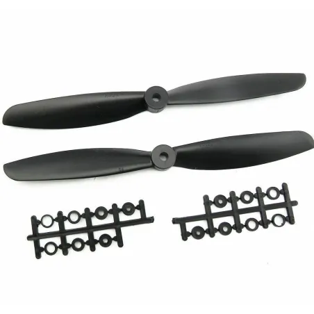 FC 09X4.5 Propeller Set (1 x clockwise , 1 x counter clockwise) quadcopter,BLACK