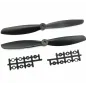 FC 09X4.5 Propeller Set (1 x clockwise , 1 x counter clockwise) quadcopter,BLACK