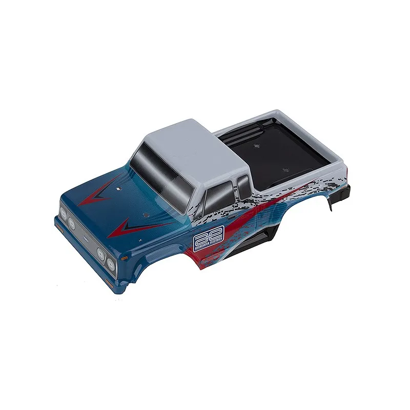 ASSOCIATED CR28 BODY RED/BLUE/ WHITE