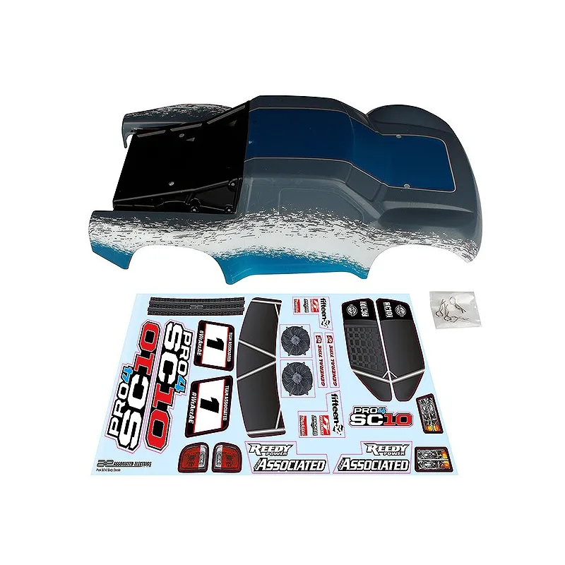 TEAM ASSOCIATED PRO4 SC10 CONTENDER BODY PAINTED