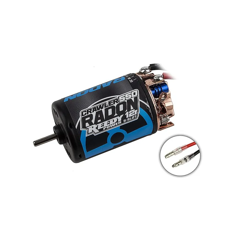 REEDY RADON 2 CRAWLER 550 12T 5 SLOT 1850KV BRUSHED MOTOR