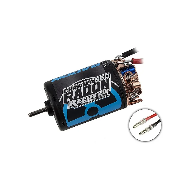 REEDY RADON 2 CRAWLER 550 20T 5 SLOT 1100KV BRUSHED MOTOR REEDY RADON 2 CRAWLER 550 20T 5 SLOT 1100KV BRUSHED MOTOR