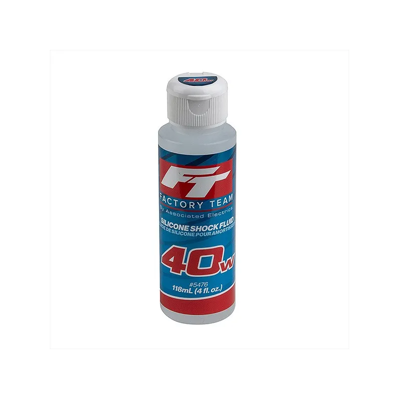 TEAM ASSOCIATED FT SILICONE SHOCK 40WT (500cSt) 4oz/118ml