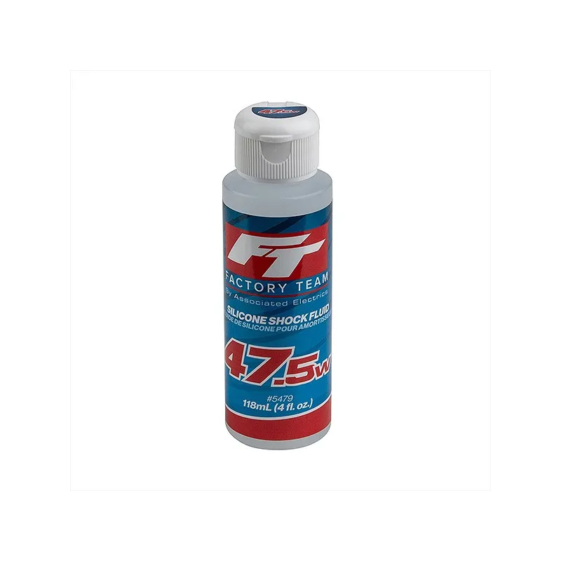 TEAM ASSOCIATED FT SILICONE SHOCK 47.5WT (613cSt) 4oz/118ml