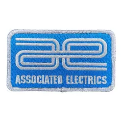 TEAM ASSOCIATED ELECTRICS LOGO PATCH