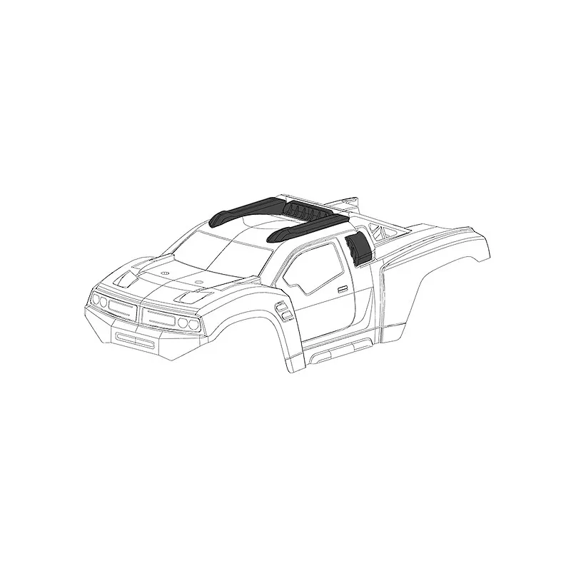 CORALLY POLYCARBONATE SHELL PUNISHER XP CLEAR/CUT