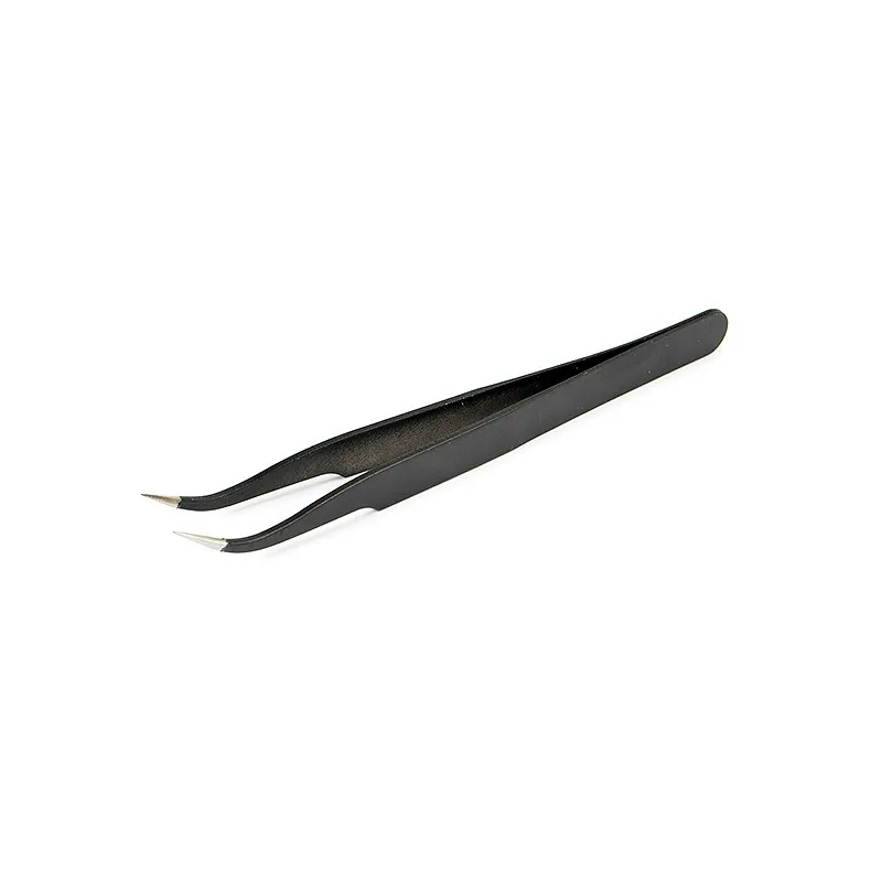 CENTRO CURVED BLACK TWEEZERS