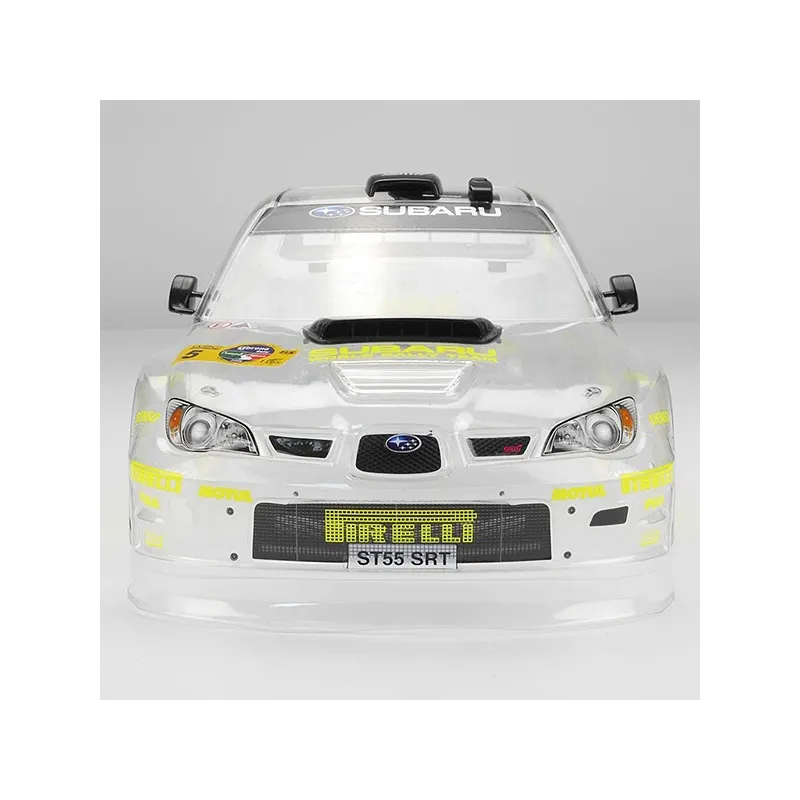 CARISMA SUBARU IMPREZA 2006 WRC CLEAR BODY SET 190mm