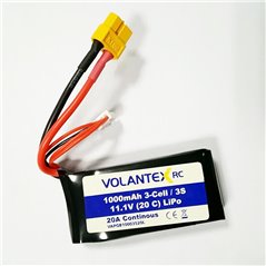 VOLANTEX 11.1V-1000MAH-LIPO-XT 60 PLUG 797-3BL747-1BL