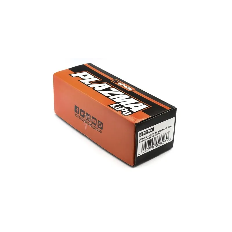 HPI Plazma 14.8V 5100mAh 40C LiPo Battery Pack 75.48Wh