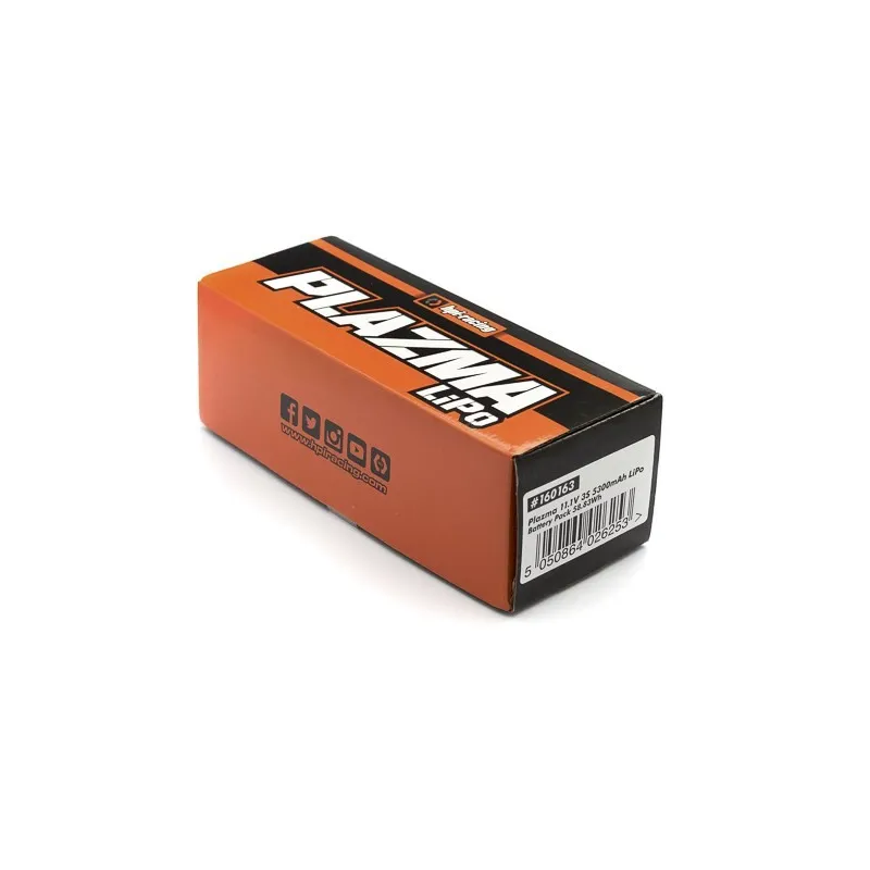 HPI Plazma 11.1V 5300mAh 40C LiPo Battery Pack 58.83Wh