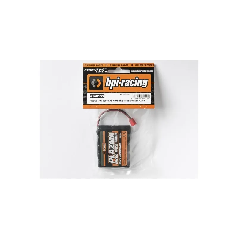 HPI Plazma 6.0V 1200mAh NiMH Micro RS4 Battery Pack
