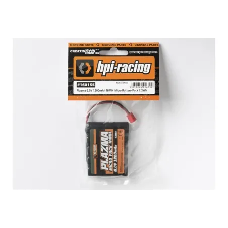 HPI Plazma 6.0V 1200mAh NiMH Micro RS4 Battery Pack