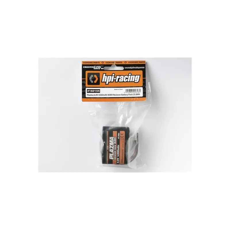 HPI Plazma 6.0V 4300mAh NiMH Baja Receiver Battery