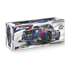 Maverick QuantumR Flux 4S 1/8 4WD Race Truck - Blue/Red