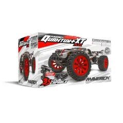 MAVERICK Quantum+ XT Flux 3S 1/10 4WD Stadium Truck - Red