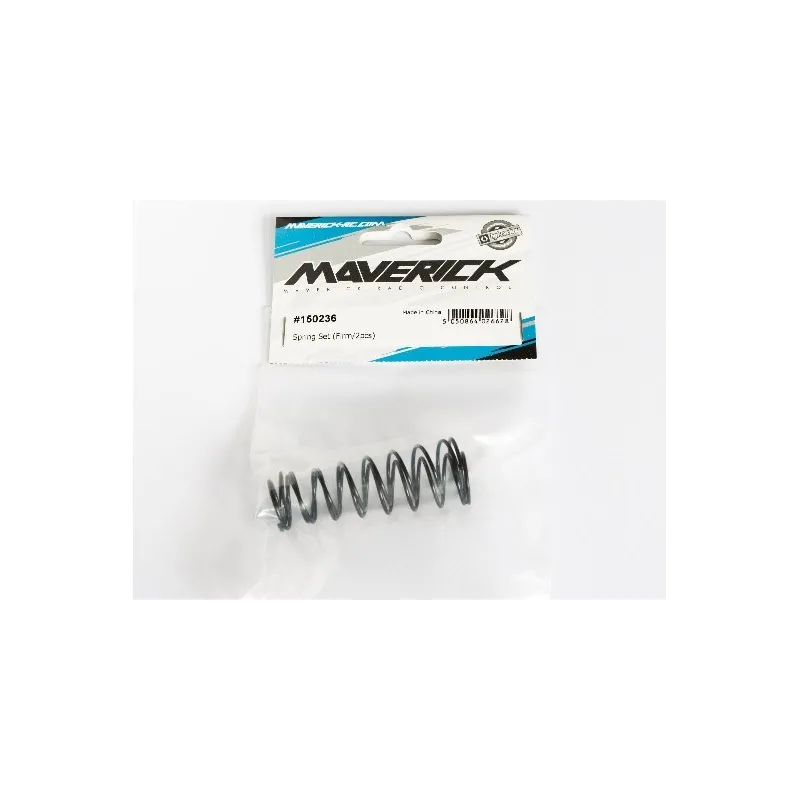 MAVERICK Spring Set 16x65x1.4mm 9 Coils (Firm/2pcs)