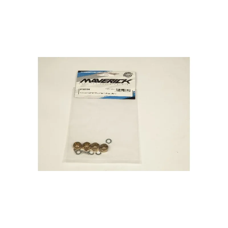 Maverick Aluminum 12mm Wheel Hex Hub Set (4pcs) 150184