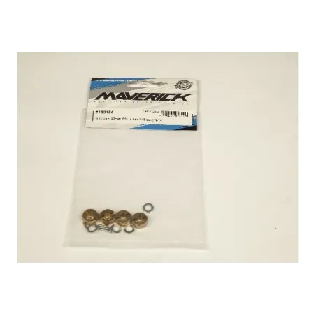 Maverick Aluminum 12mm Wheel Hex Hub Set (4pcs) 150184