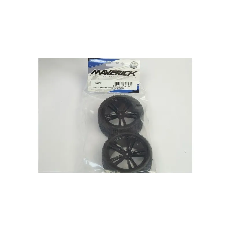 MAVERICK MOUNTED WHEEL AND TYRE SET (XB/REAR/2PCS)