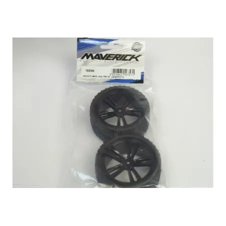 MAVERICK MOUNTED WHEEL AND TYRE SET (XB/REAR/2PCS)