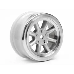 HPI Vintage 8 Spoke Wheel 26Mm Matte Chrome 0Mm Offset