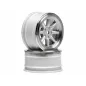 HPI Vintage 8 Spoke Wheel 26Mm Matte Chrome 0Mm Offset