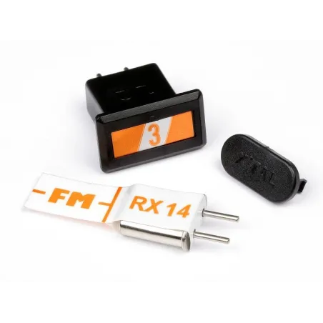 HPI PARTS Crystal Set (Orange Band 3/Fm 27.095Mhz)