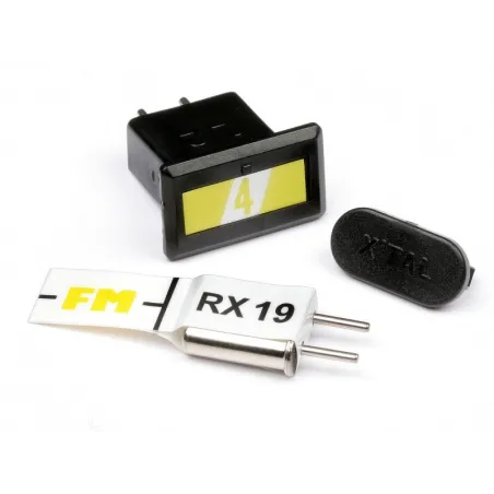 HPI PARTS Crystal Set(Yellow Ban 4/Fm 27.145Mhz)