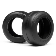 HPI PARTS Bridgestone High Grip FT01 Slick Tyre M (Front)
