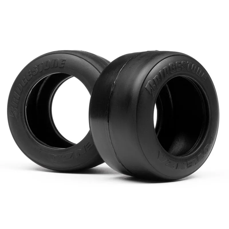 HPI PARTS Bridgestone High Grip FT01 Slick Tyre M (Rear)