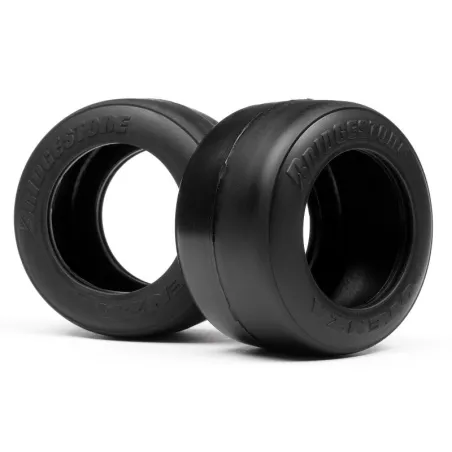 HPI PARTS Bridgestone High Grip FT01 Slick Tyre M (Rear)
