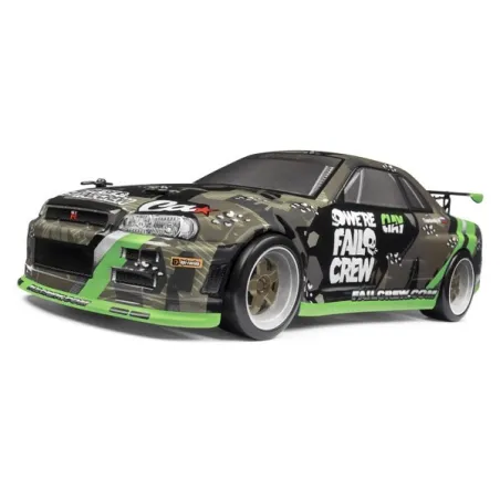 HPI Micro RS4 Drift Fail Crew Nissan Skyline R34 GT-R 120101