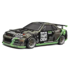 HPI Micro RS4 Drift Fail Crew Nissan Skyline R34 GT-R 120101