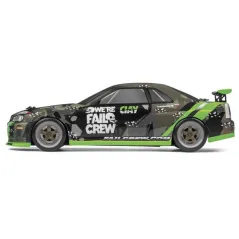 HPI Micro RS4 Drift Fail Crew Nissan Skyline R34 GT-R 120101