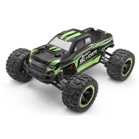 Blackzon Slyder MT 1/16 4WD Electric Monster Truck - Green