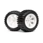 HPI 6-SHOT ST WHEEL (SILVER/2PCS) 120136