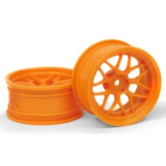 HPI TECH 7 WHEEL ORANGE (6MM/2PCS) 120250