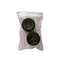 BLACKZON Tire with grey wheel rim
