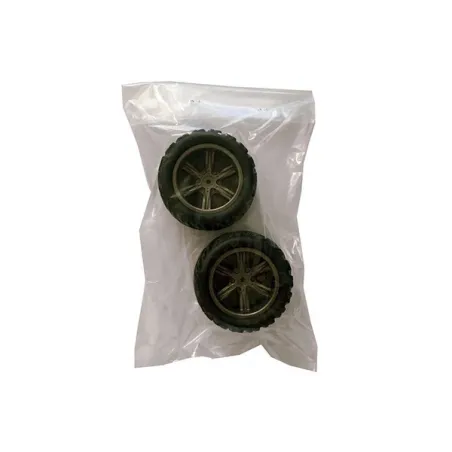 BLACKZON Tire with grey wheel rim